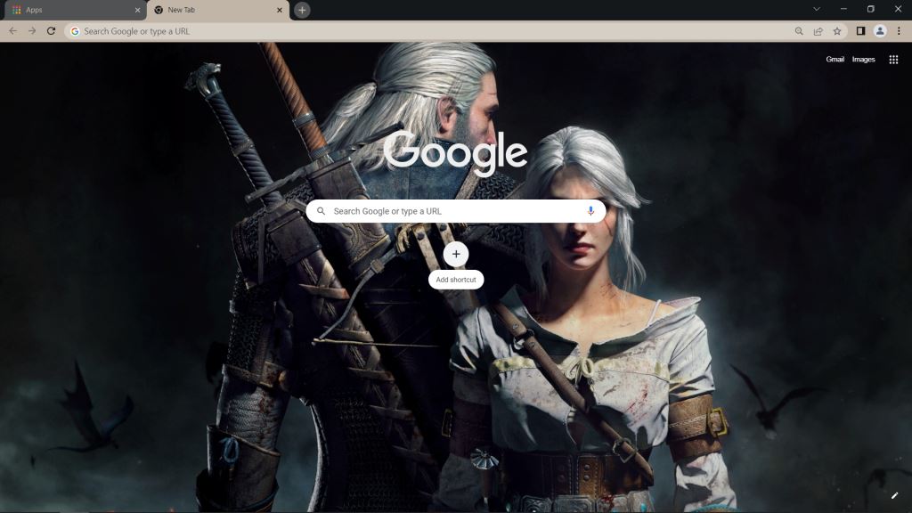 Ciri Witcher Theme for Google Chrome
