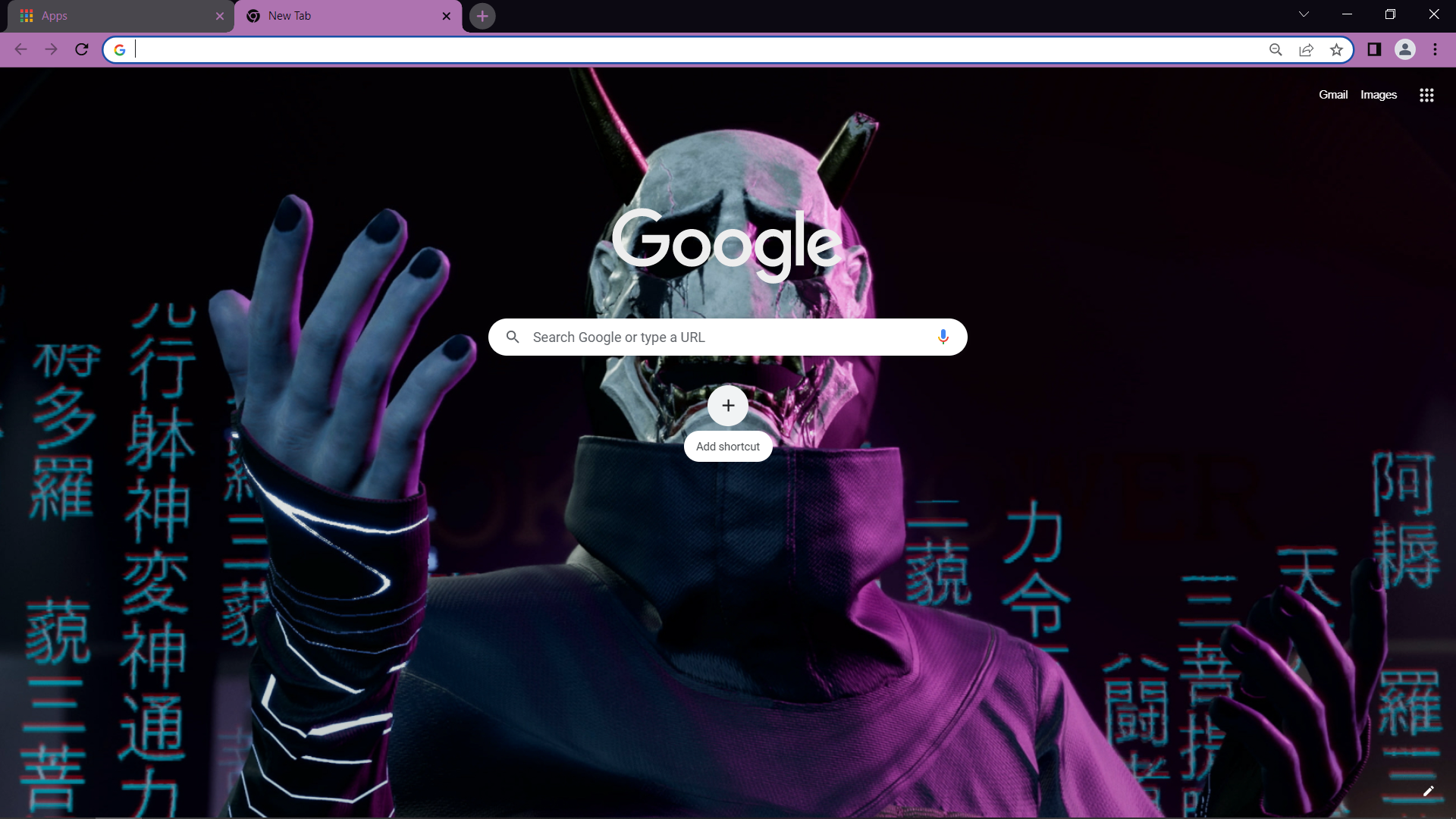 GhostWire Tokyo Theme for Google Chrome