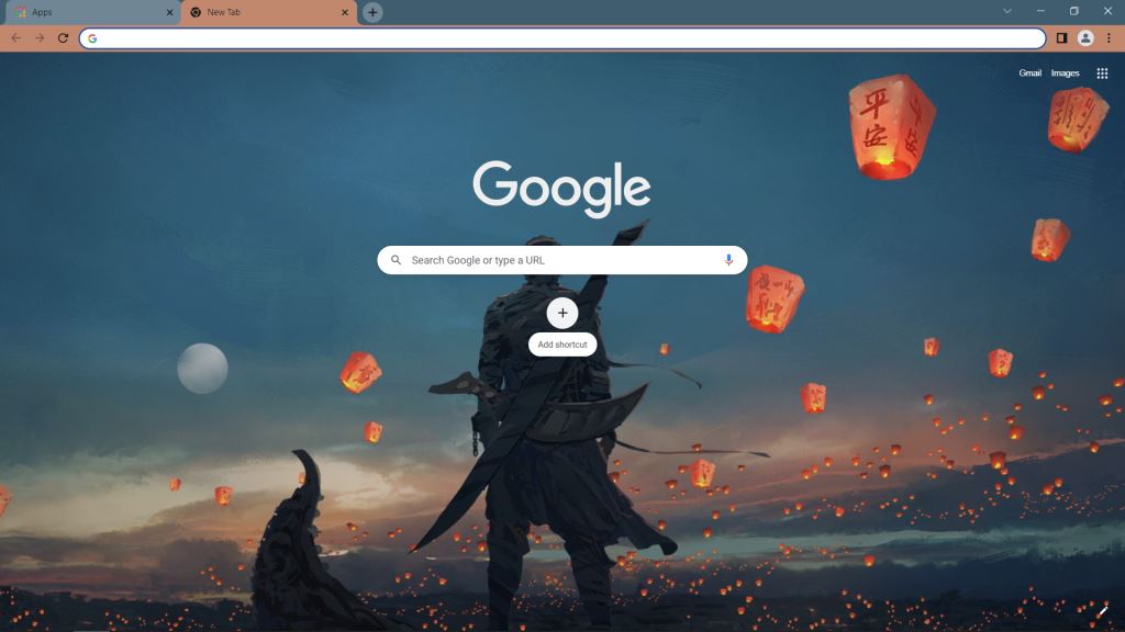 Ghostblade Theme for Google Chrome