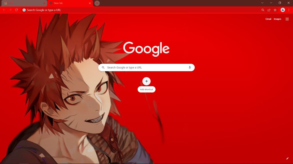 Kirishima (My Hero Academia) Theme for Google Chrome