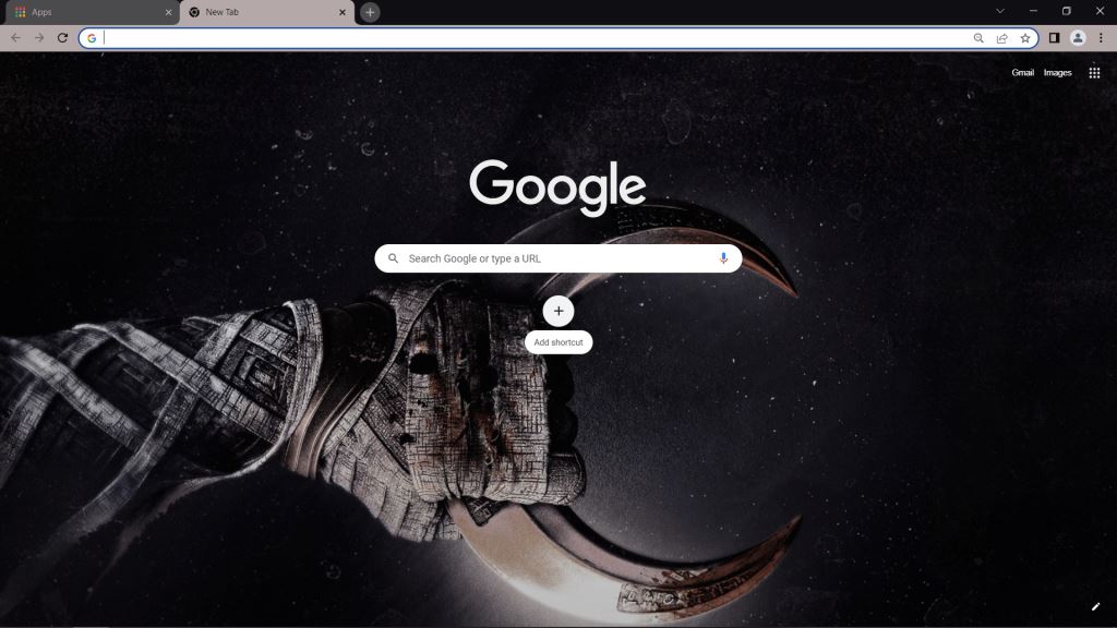 Moon Knight Theme for Google Chrome