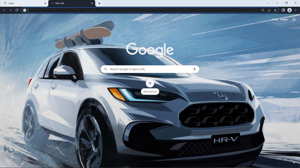 2023 Honda HRV Theme for Google Chrome
