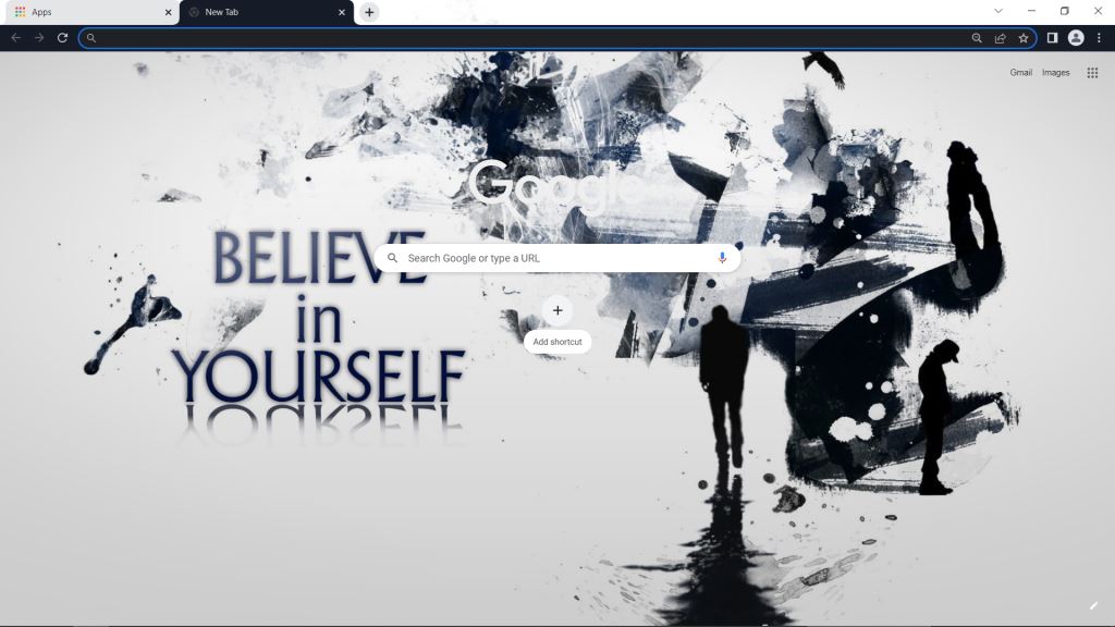 Believe in Yourself Theme for Google Chrome