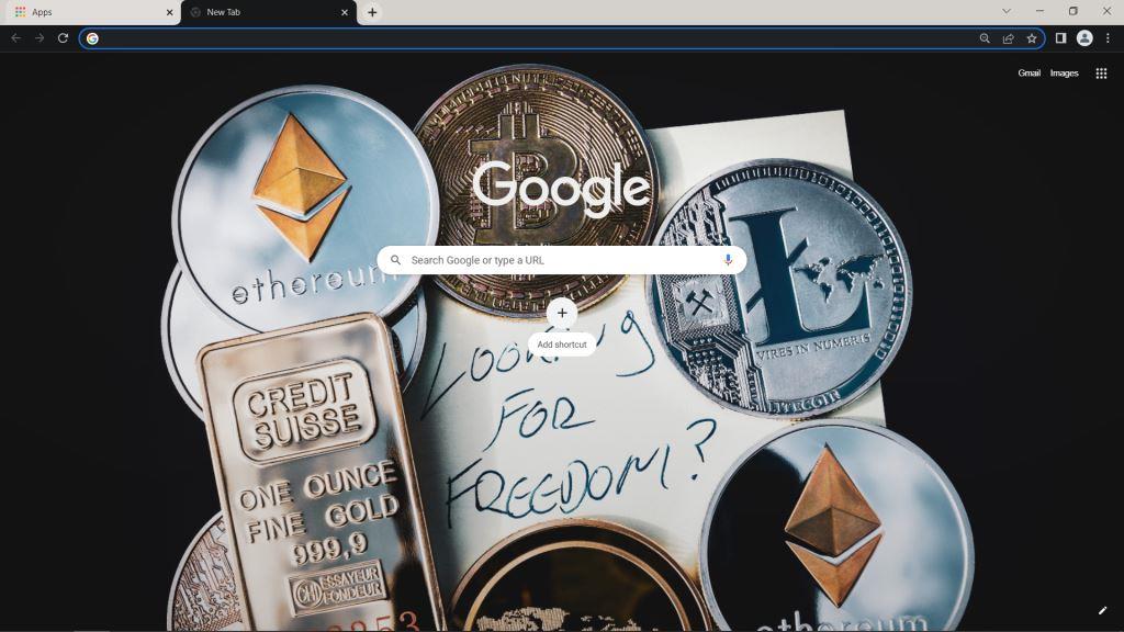 Cryptocurrency Theme for Google Chrome