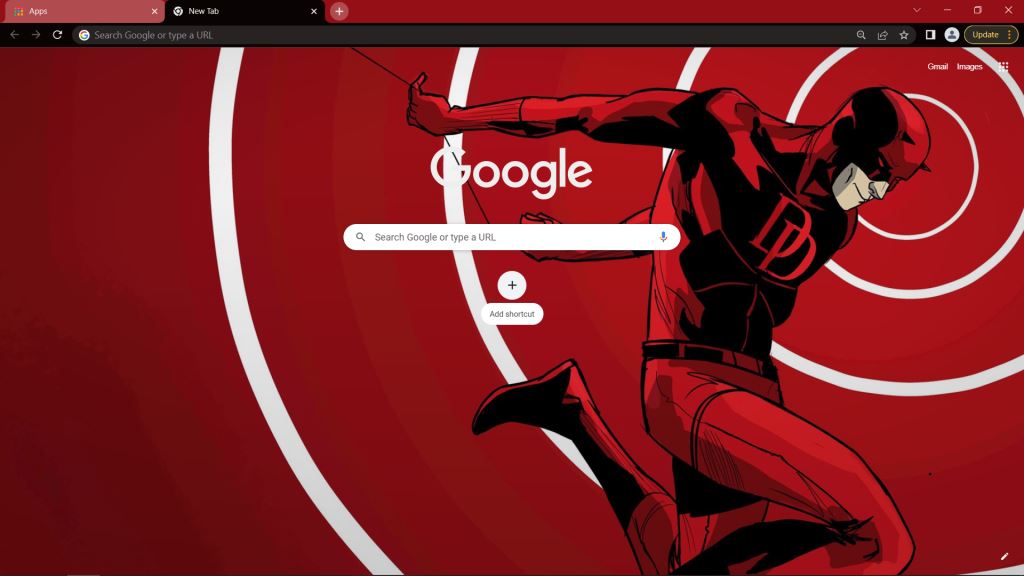 Daredevil Theme for Google Chrome