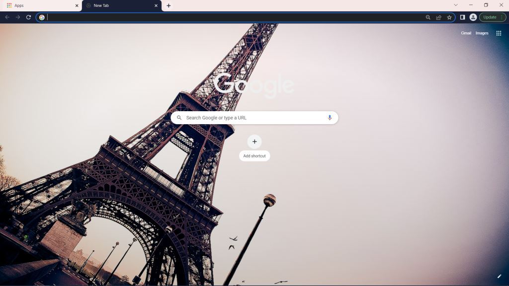 Eiffel Tower Theme for Google Chrome