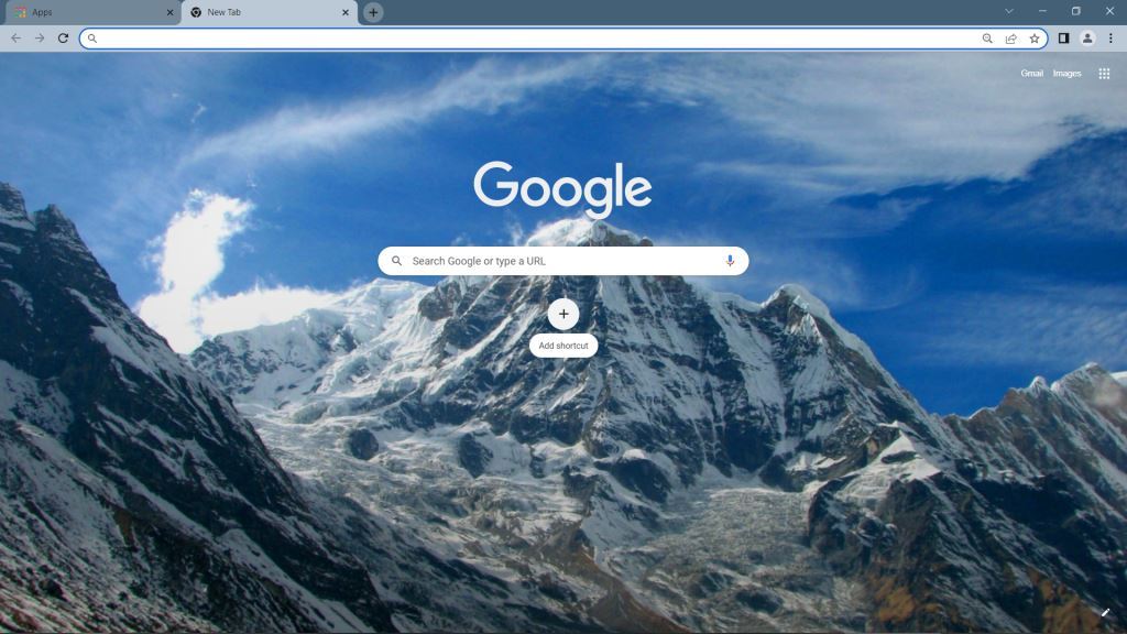 Himalayas Theme for Google Chrome