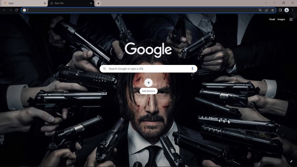 John Wick Theme for Google Chrome