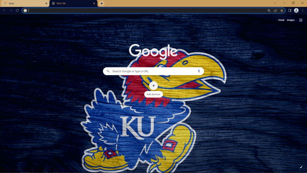 Kansas Jayhawks Theme for Google Chrome