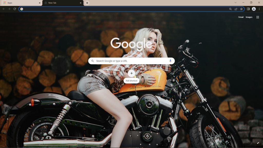 Harley Davidson Theme for Google Chrome
