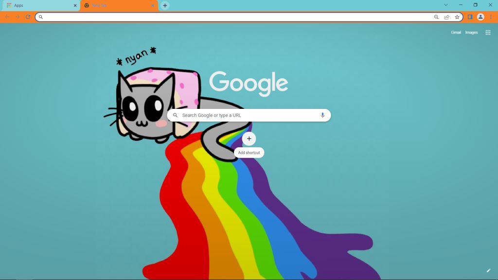 Nyan Cat Theme for Google Chrome