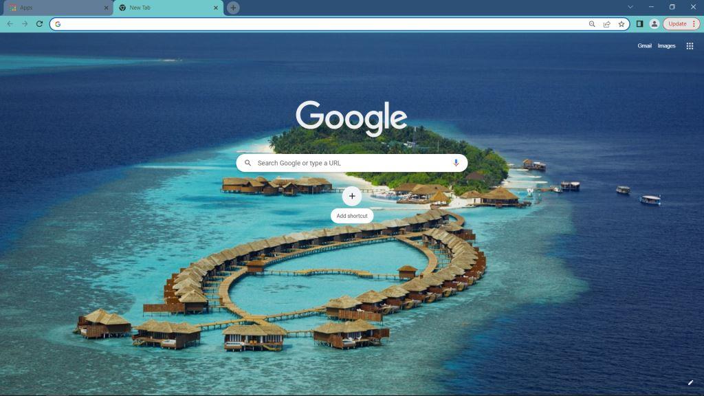 Tropical Beach Resorts Theme for Google Chrome