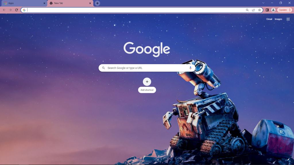 WALL-E Theme for Google Chrome