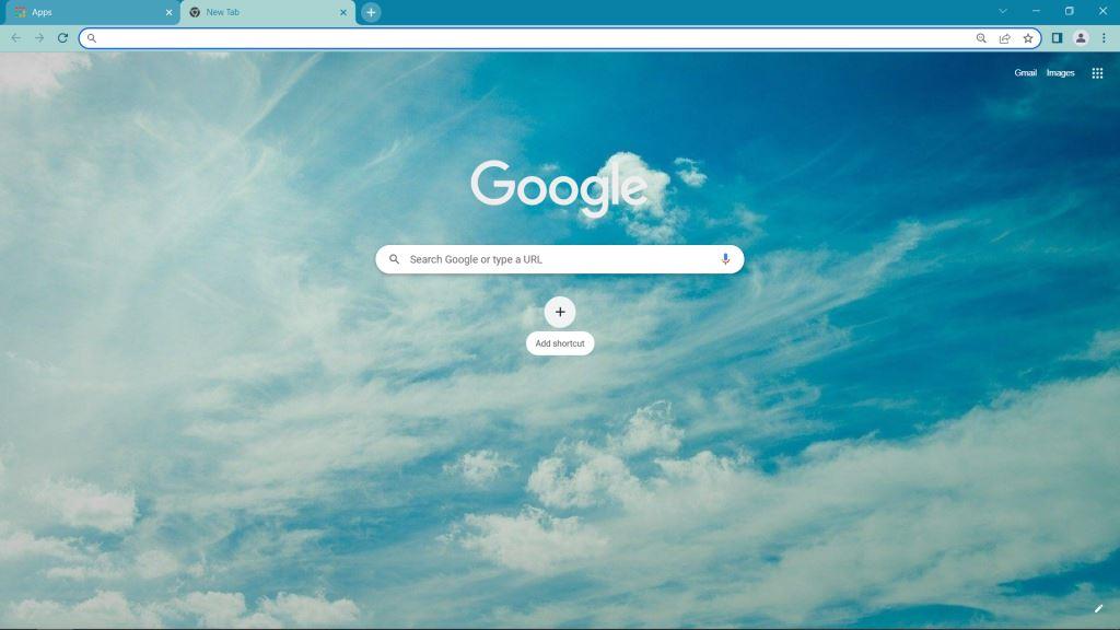 Pastel Blue Aesthetic Google Chrome