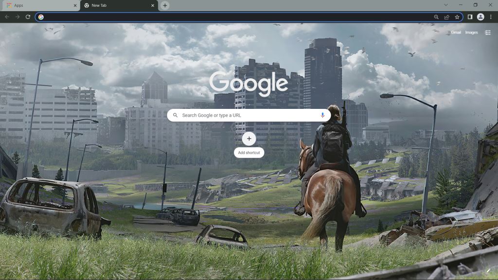 The Last of Us Part 2 Google Chrome Theme