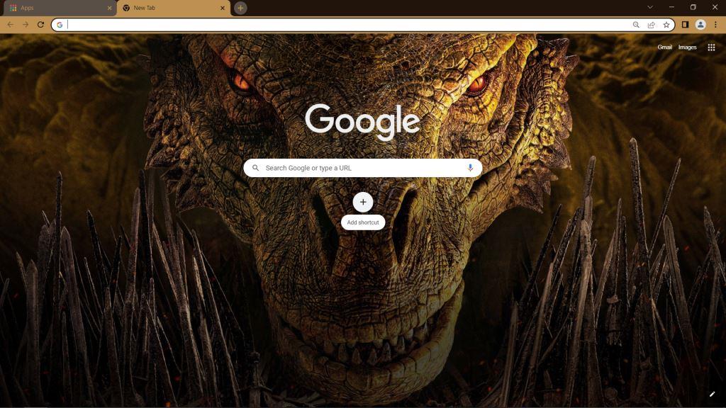 House of the Dragon Google Chrome Theme