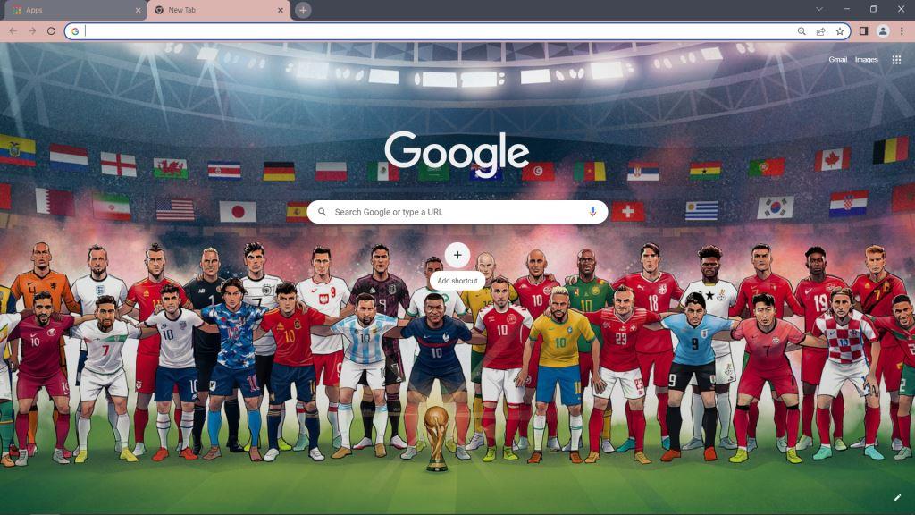 2022 FIFA World Cup Google Chrome Theme