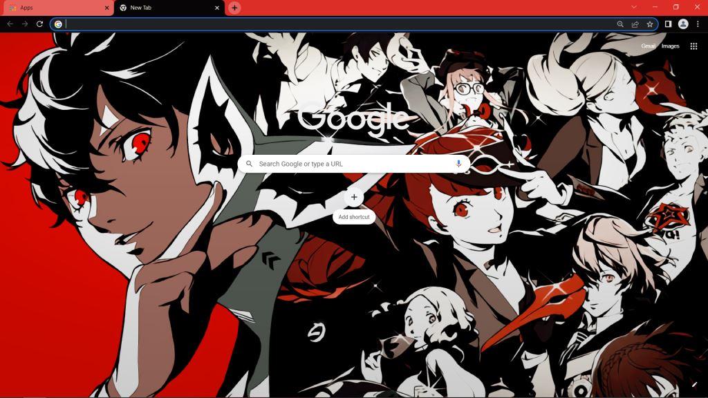 Persona 5 Royal Google Chrome Theme