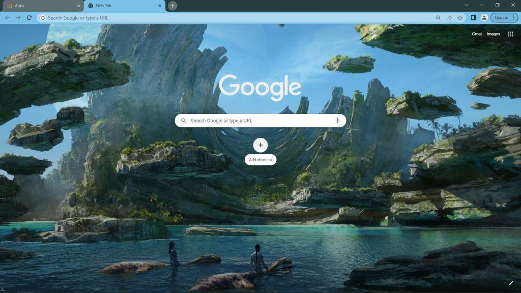 Avatar The Way of Water Google Chrome Theme