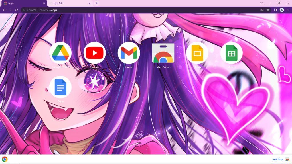 Oshi no Ko Chrome Theme - ThemeBeta