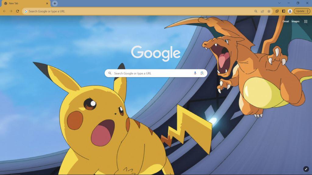 Pokémon Ultimate Journeys Google Chrome Theme