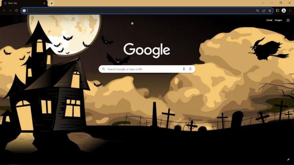 Halloween Teams Google Chrome Theme
