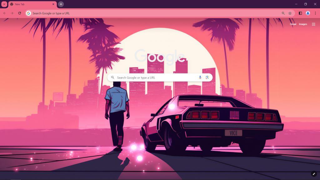 Grand Theft Auto VI Google Chrome Theme